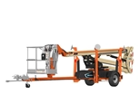 New JLG Boom Lift,Side of new JLG,Side of new Boom Lift,Side of new Tow-Pro Boom Lift